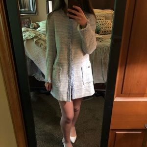 Tweed coat dress